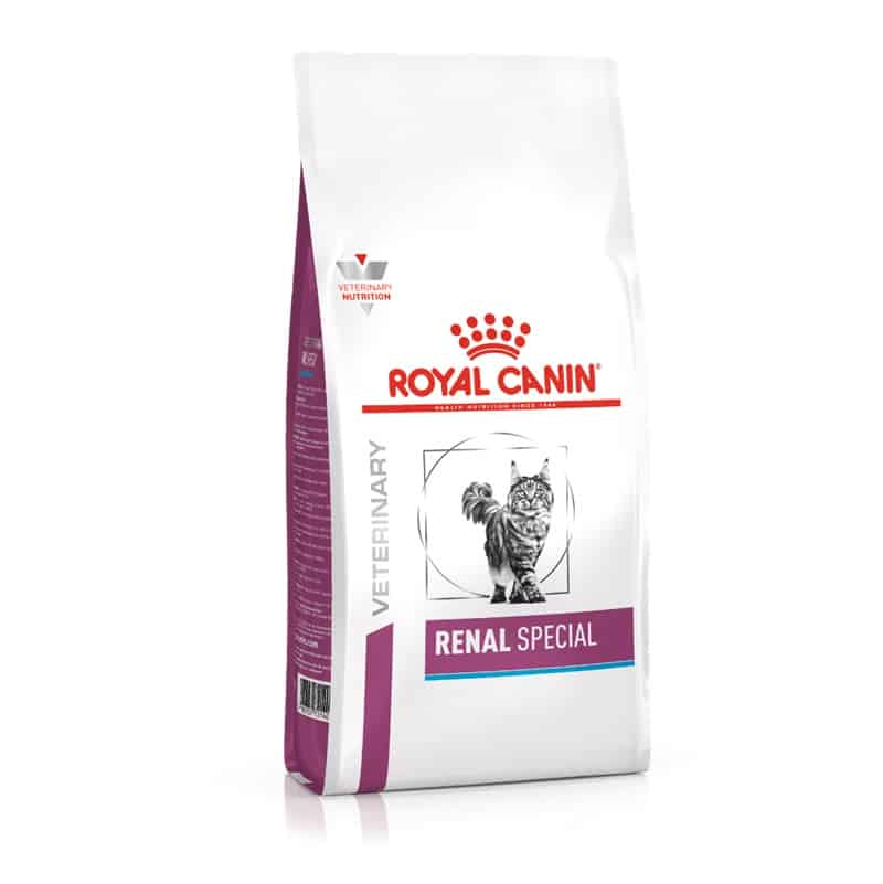 غذای خشک گربه رویال کنین رنال اسپشیال گربه برای درمان بیماری کلیه 2 کیلوگرم Royal Canin Veterinary Renal Special