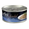 کنسرو گربه رفلکس پلاس با طعم ماهی تن در آب گوشت Reflex Plus Adult Cat Can Food With Tuna وزن 70 گرم