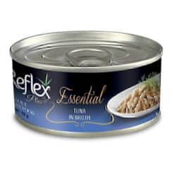 کنسرو گربه رفلکس پلاس با طعم ماهی تن در آب گوشت Reflex Plus Adult Cat Can Food With Tuna وزن 70 گرم