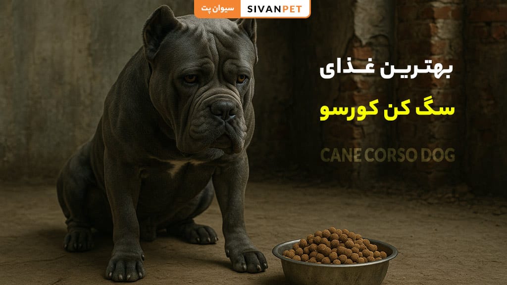 بهترین غذای سگ کن کورسو