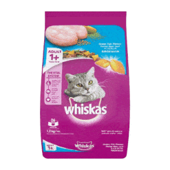 غذای خشک گربه ویسکاس با طعم ماهی اقیانوس Whiskas Adult Ocean Fish وزن 1.2 کیلوگرم