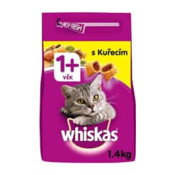 غذای خشک گربه ویسکاس مدل بالغ با طعم مرغ Whiskas Adult Chicken وزن 1 کیلوگرم