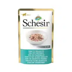 پوچ گربه شسیر با طعم ماهی تن و وایت بیت در ژله ۸۵ گرم