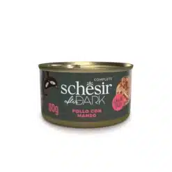 کنسرو گربه افتر دارک شسیر با طعم مرغ و گوشت در آبگوشت ۸۰ گرمی
