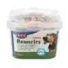 تشویقی سطلی سگ تریکسی طعم مرغ و بره 140 گرم